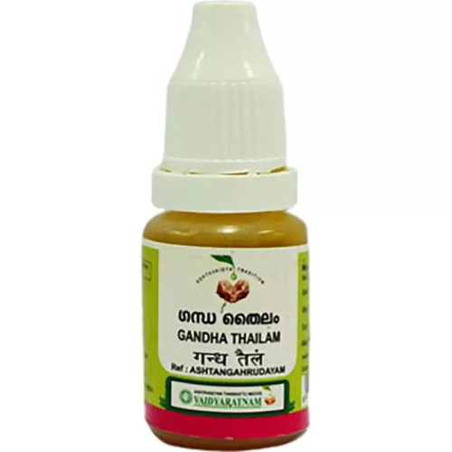 Vaidyaratnam Gandha Thailam (10ml)