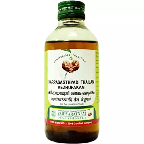 Vaidyaratnam Karpasasthyadi Thailam Chikkanapakam (200ml)