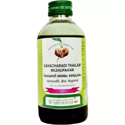 Vaidyaratnam Sahacharadi Thailam Chikkanapakam (450ml)