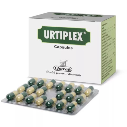 Charak Urtiplex  Capsulesule (20 Capsules)