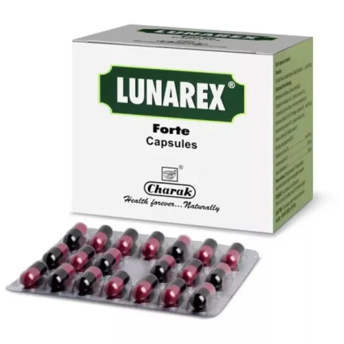 Charak Lunarex Forte  Capsulesule (20 Capsules)