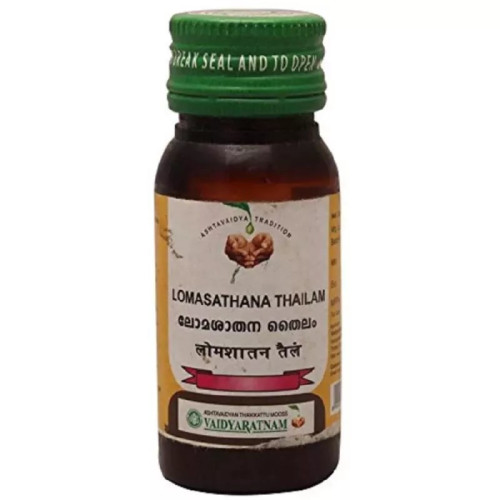 Vaidyaratnam Lomasathana Thailam (25ml)