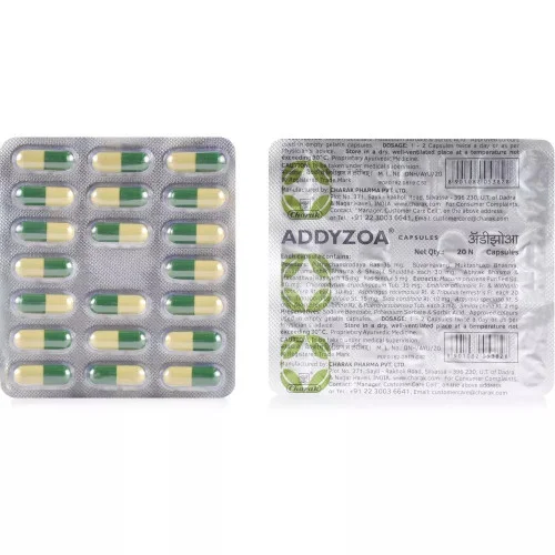 Charak Addyzoa  Capsules (20 Capsules)