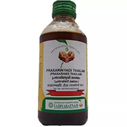 Vaidyaratnam Prasarinyadi Thailam (Pras- Arinee Thailam) (200ml)