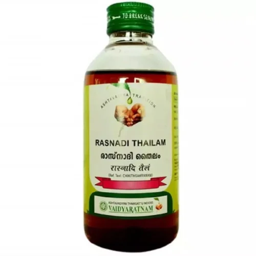 Vaidyaratnam Rasnadi Thailam (Rasna Dasamooladi Thailam) (200ml)