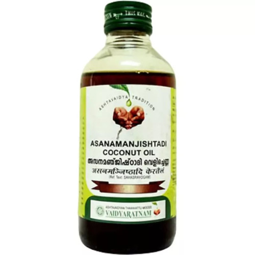 Vaidyaratnam Asanamanjishtadi Kera Thailam (200ml)