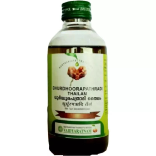 Vaidyaratnam Dhurdhoorapathradi Kera Thailam (Dhurdhoorapath- Radi Thailam) (200ml)