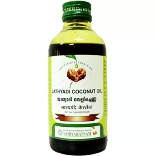 Vaidyaratnam Jathyadi Kera Thailam (200ml)
