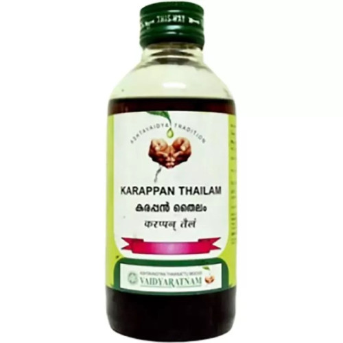 Vaidyaratnam Karappan Thailam (200ml)