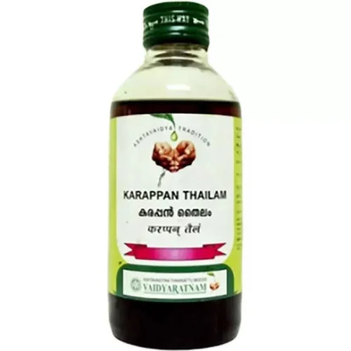 Vaidyaratnam Karappan Thailam (200ml)
