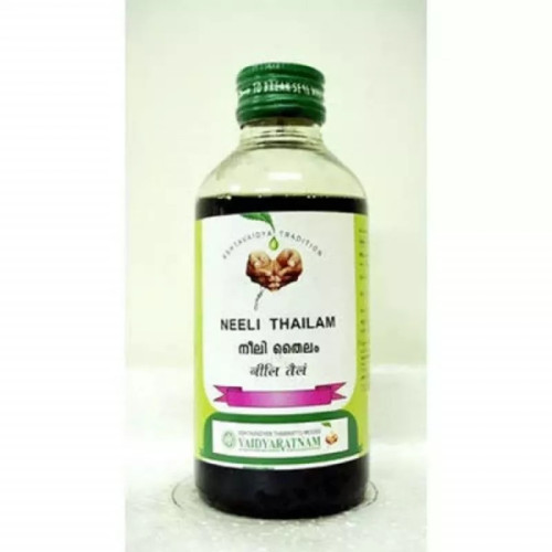 Vaidyaratnam Neeli Thailam (Neelidaladi Kera Thailam) (200ml)