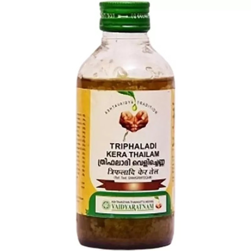 Vaidyaratnam Triphaladi Kera Thailam (200ml)