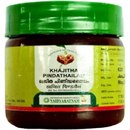 Vaidyaratnam Khajitha Pinda Thailam (100g)
