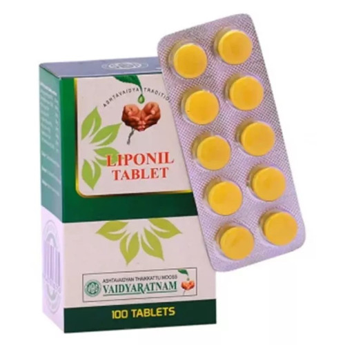 Vaidyaratnam Liponil  Tablets (100 Tablets)