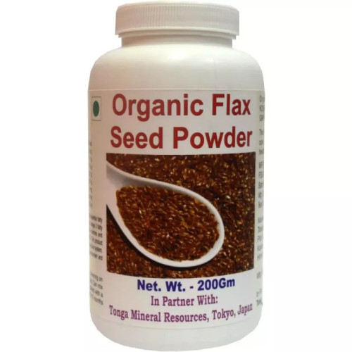 Tonga Herbs Organic Flax Seed Powder (200g)