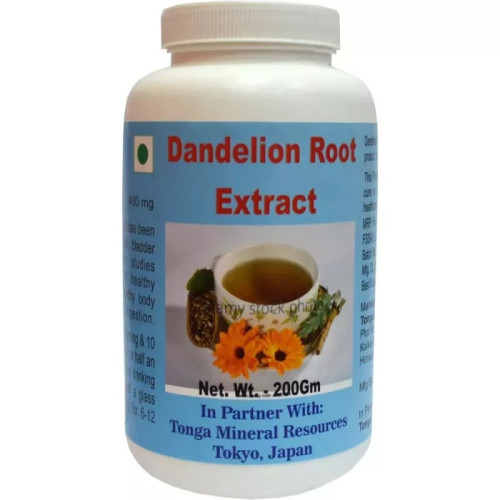 Tonga Herbs Dandelion Root Extract Powder (200g)
