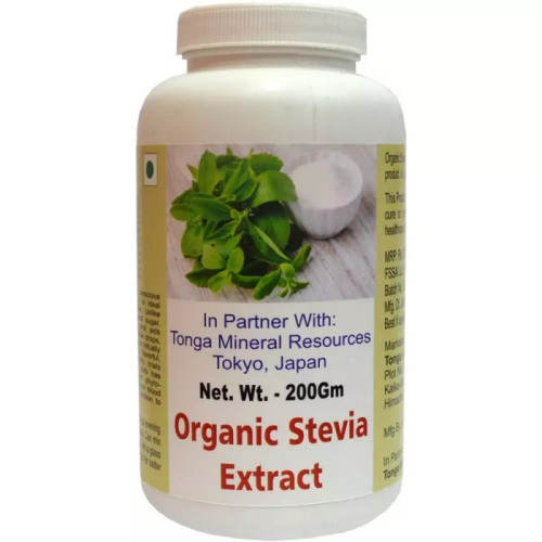 Tonga Herbs Organic Stevia Extract Powder (200g)