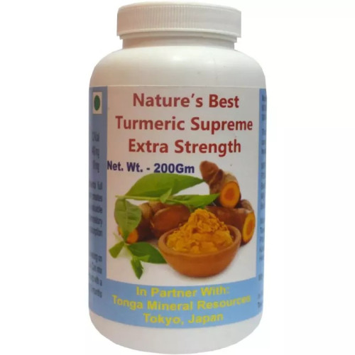 Tonga Herbs Natures Best Turmeric Supreme Extra Strenght Powder (200g)