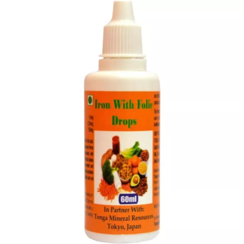 Tonga Herbs Iron With Folic Drops (60ml)
