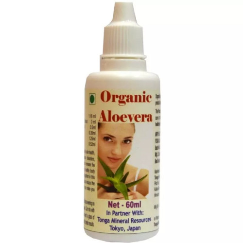 Tonga Herbs Organic Aloevera Drops (60ml)