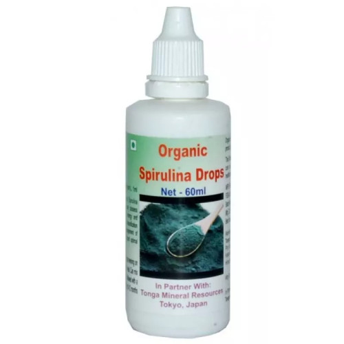 Tonga Herbs Organic Spirulina Drops (60ml)