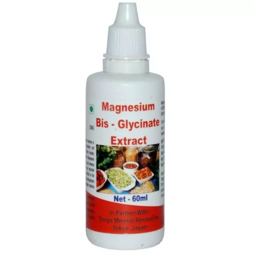 Tonga Herbs Magnesium BIS-Glycinate Extract Drops (60ml)