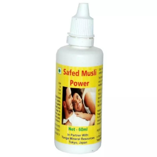 Tonga Herbs Safed Musli Power Drops (60ml)
