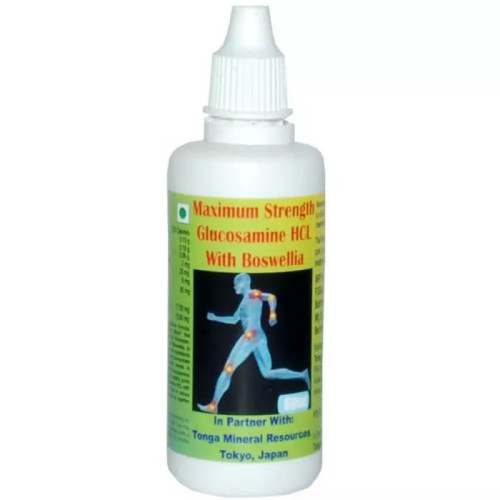 Tonga Herbs Maximum Strength Glucosamine HCL With Boswelia Drops (60ml)
