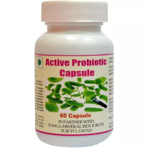 Tonga Herbs Active Probiotic  Capsules (60 Capsules)