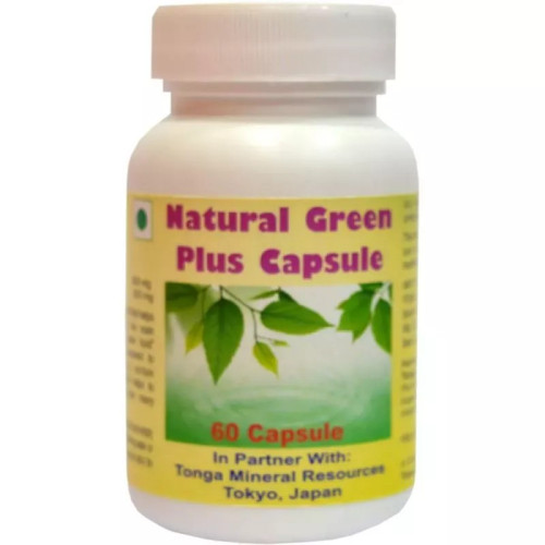 Tonga Herbs Natural Green Plus  Capsules (60 Capsules)