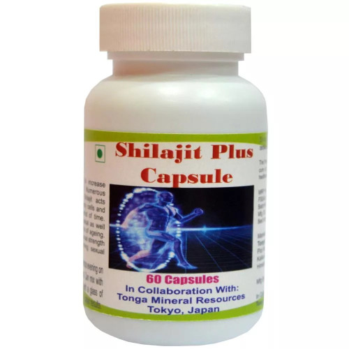 Tonga Herbs Shilajit Plus  Capsules (60 Capsules)