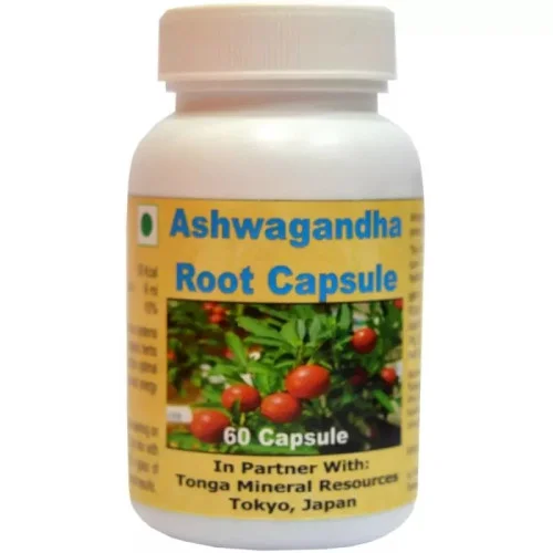 Tonga Herbs Ashwagandha Root  Capsules (60 Capsules)
