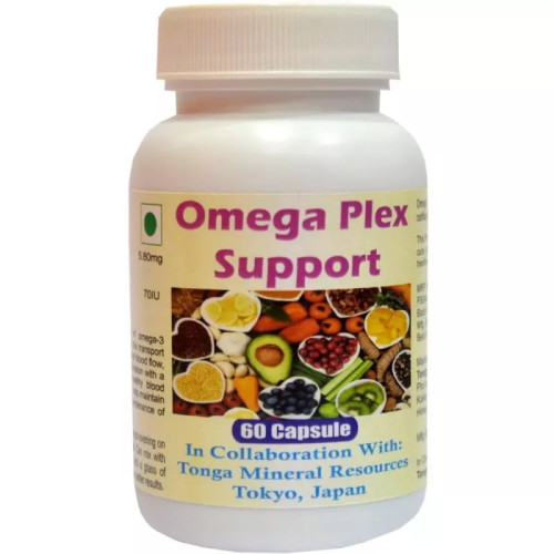 Tonga Herbs Omega Plex Support  Capsules (60 Capsules)