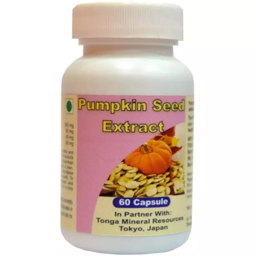 Tonga Herbs Pumpkin Seed Extract  Capsules (60 Capsules)