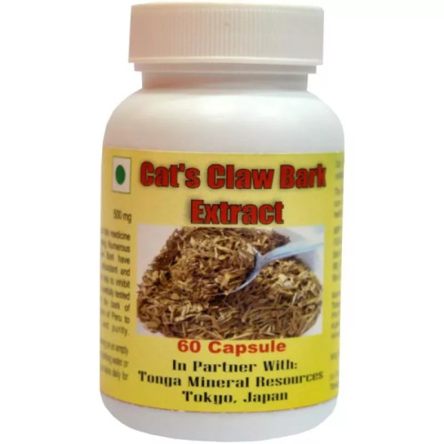 Tonga Herbs Cat Claw Bark Extract  Capsules (60 Capsules)