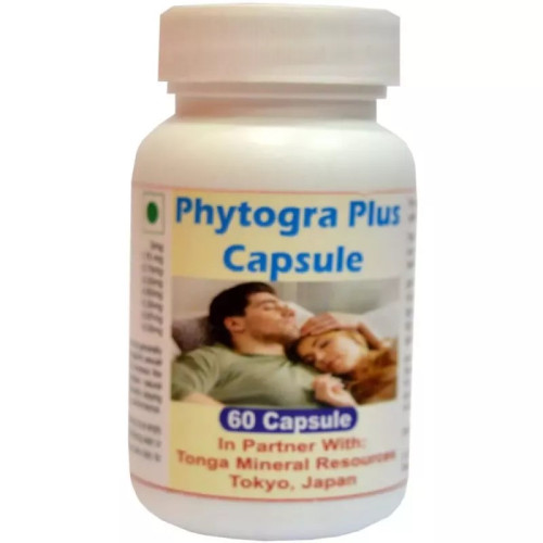 Tonga Herbs Phytogra Plus  Capsulesl (60 Capsules)