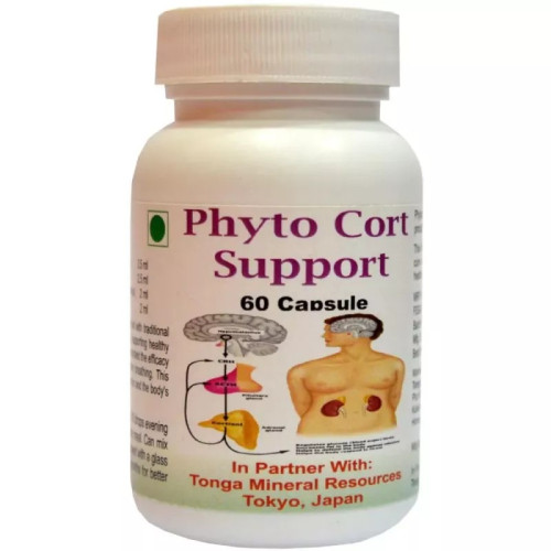 Tonga Herbs Phyto Cort Support  Capsules (60 Capsules)