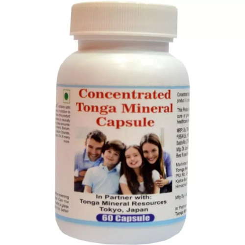 Tonga Herbs Concentrated Tonga Mineral  Capsules (60 Capsules)