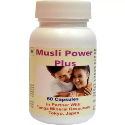 Tonga Herbs Musli Power Plus  Capsules (60 Capsules)