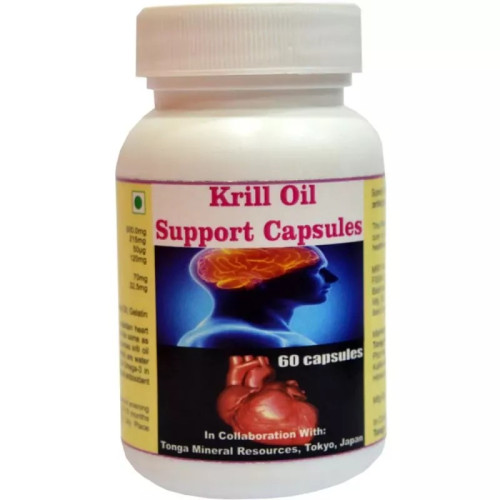 Tonga Herbs Krill Oil Support  Capsules (60 Capsules)