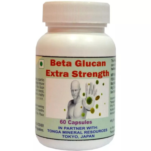 Tonga Herbs Beta Glucan Strength  Capsules (60 Capsules)