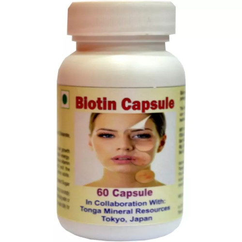 Tonga Herbs Biotin  Capsules  Capsules (60 Capsules)