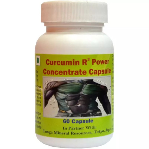 Tonga Herbs Curcumin R3 Power Concentrate  Capsules (60 Capsules)