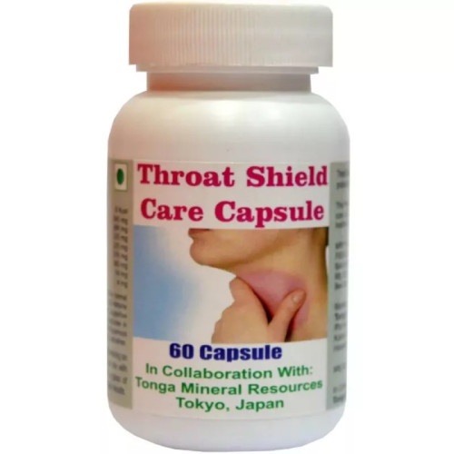 Tonga Herbs Throat Shield Care  Capsules (60 Capsules)