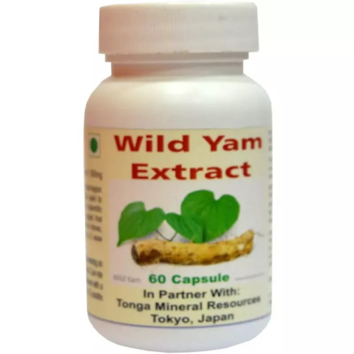 Tonga Herbs Wild-Yam Extract  Capsules (60 Capsules)