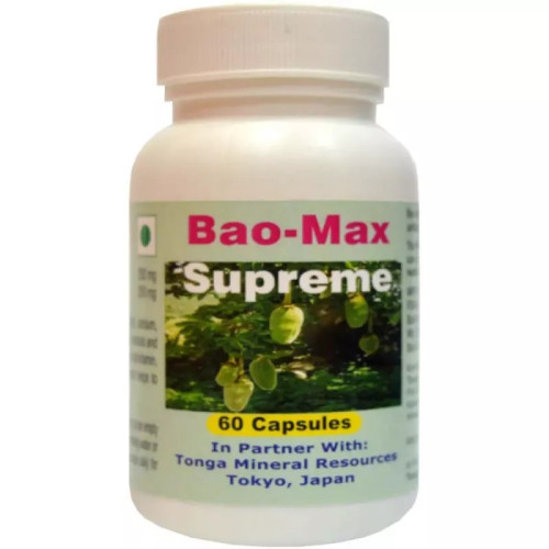 Tonga Herbs Baomax Supreme  Capsules (60 Capsules)