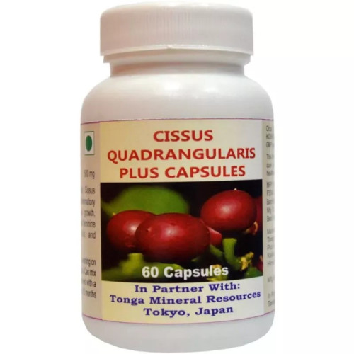Tonga Herbs Cissus Quadrangularis Plus  Capsules (60 Capsules)