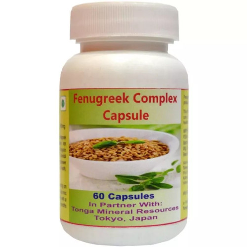 Tonga Herbs Fenugreek Complex  Capsules (60 Capsules)