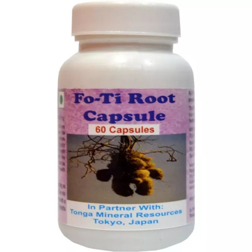 Tonga Herbs FO-Ti Root  Capsules (60 Capsules)