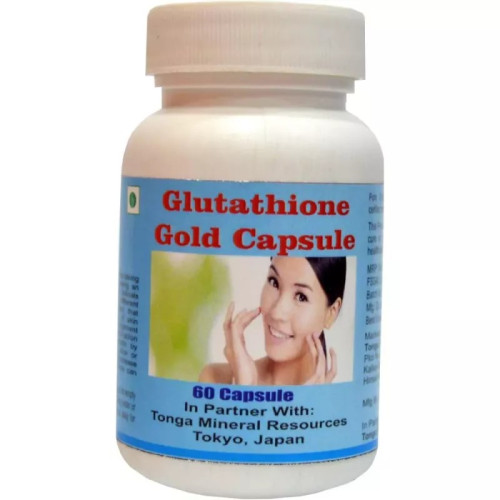 Tonga Herbs Glutathione Gold  Capsules (60 Capsules)